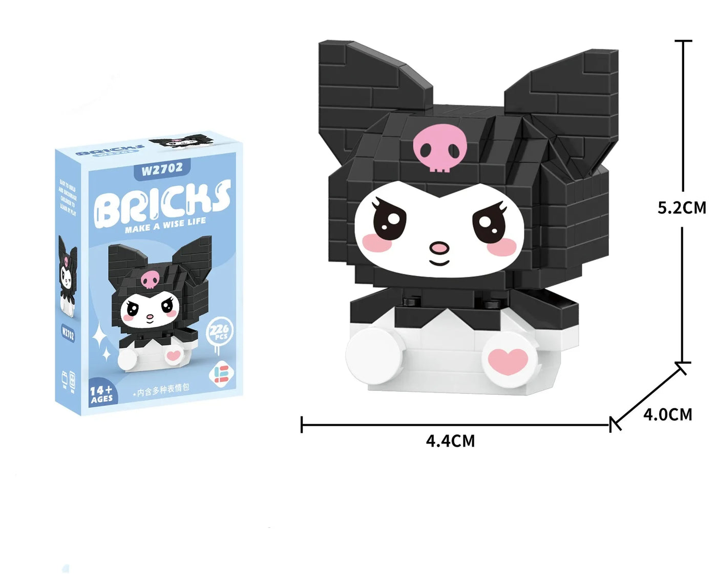 Bloques de Construcción Sanrio, Figuras Armables y Decorativas