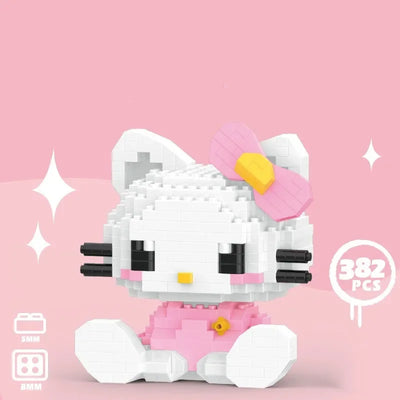 Bloques de Construcción Sanrio, Figuras Armables y Decorativas