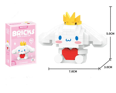 Bloques de Construcción Sanrio, Figuras Armables y Decorativas